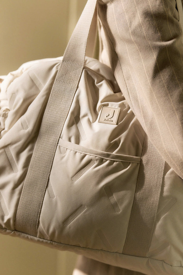 Jollein - Changing Bag - Embossed Sand - Mabel & Fox