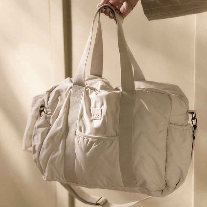 Jollein - Changing Bag - Embossed Sand - Mabel & Fox