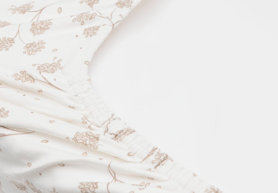 Jollein - Changing Mat Cover Jersey - 50x70cm -  Leafy Dreams - Mabel & Fox