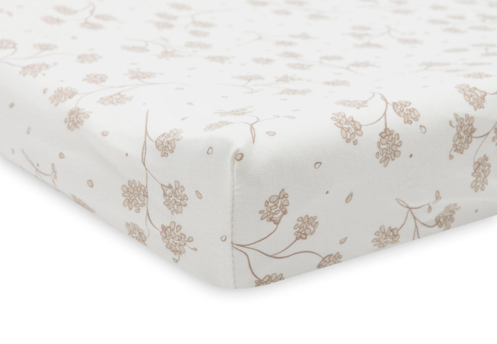 Jollein - Changing Mat Cover Jersey - 50x70cm -  Leafy Dreams - Mabel & Fox