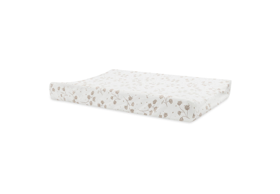 Jollein - Changing Mat Cover Jersey - 50x70cm -  Leafy Dreams - Mabel & Fox