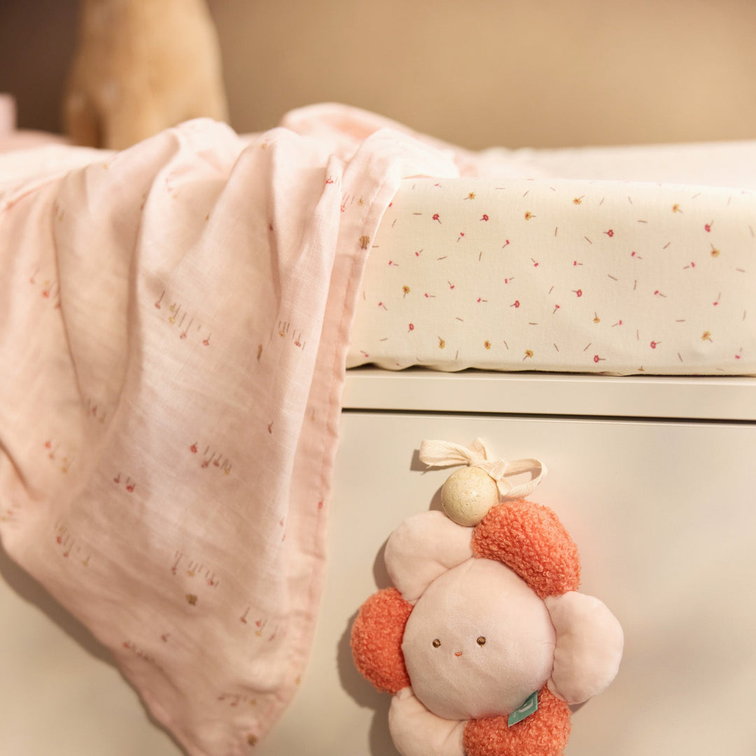 Jollein - Changing Mat Cover Jersey 50x70cm - Pretty Picnic - Mabel & Fox