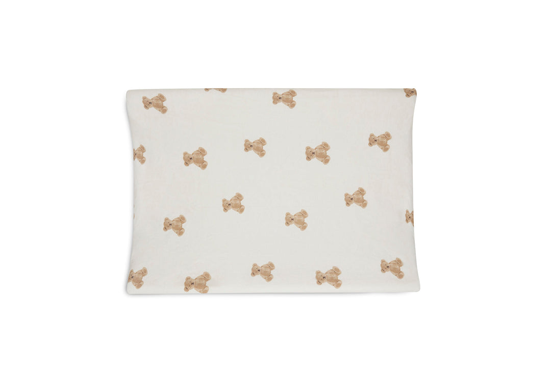 Jollein - Changing Mat Cover Jersey - Teddy Bear - Mabel & Fox