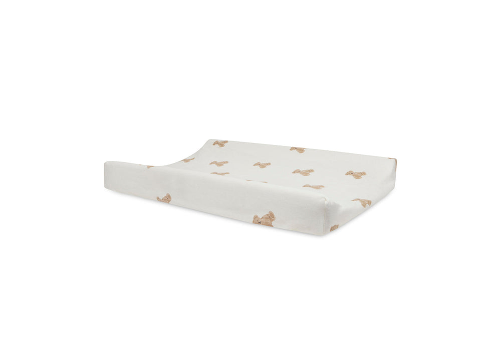 Jollein - Changing Mat Cover Jersey - Teddy Bear - Mabel & Fox