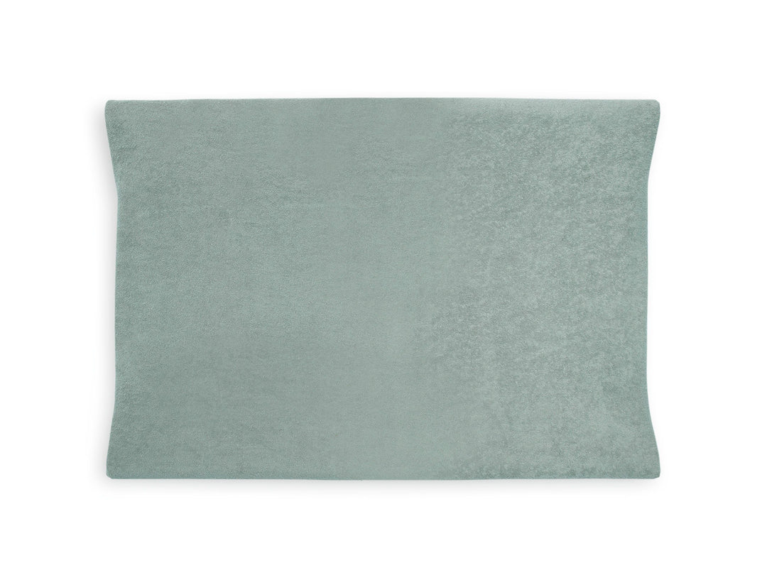 Jollein - Changing Mat Cover Terry - Ash Green (2 Pack) - Mabel & Fox