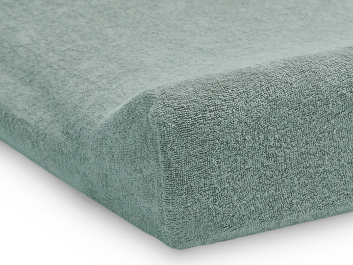 Jollein - Changing Mat Cover Terry - Ash Green (2 Pack) - Mabel & Fox