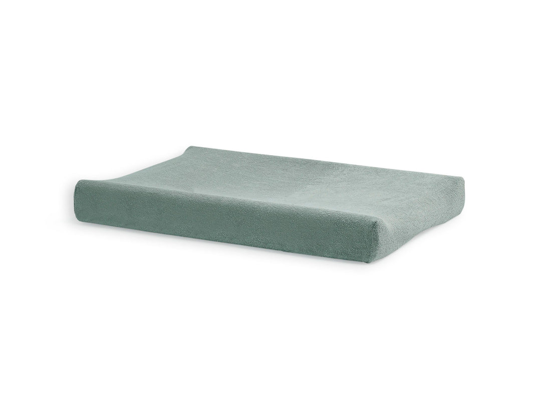 Jollein - Changing Mat Cover Terry - Ash Green (2 Pack) - Mabel & Fox