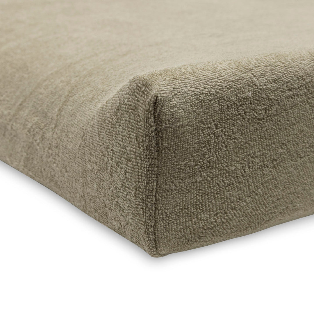 Jollein - Changing Mat Cover Terry - Olive Green (2 Pack) - Mabel & Fox
