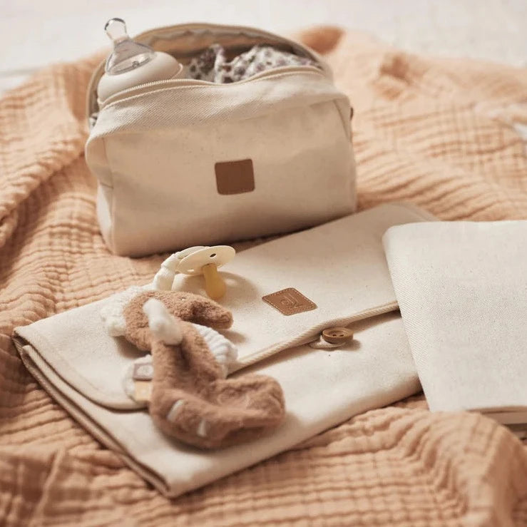 Jollein - Changing Pad - Twill Natural - Mabel & Fox