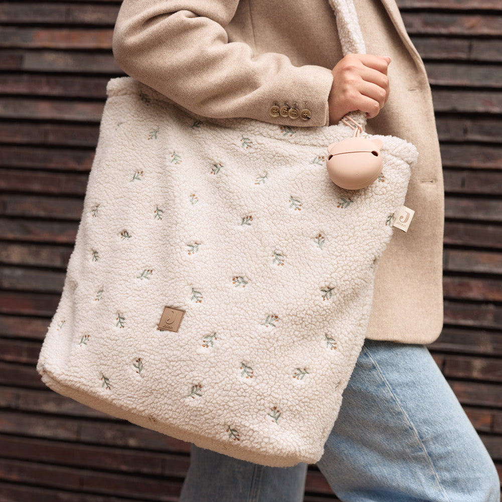 Jollein - Diaper Bag Shopper - Teddy Lovely - Mabel & Fox