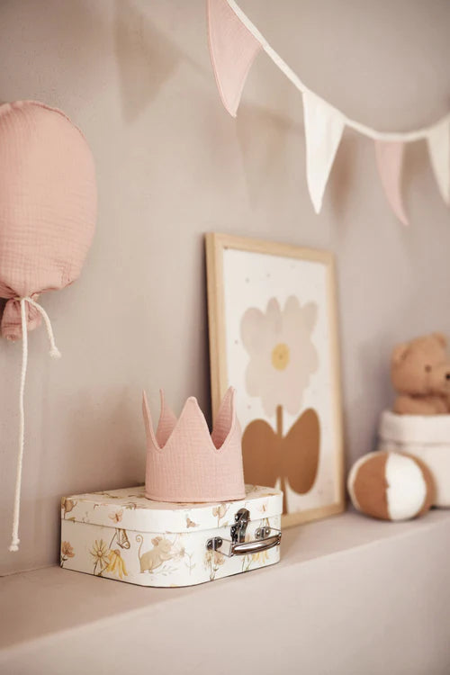 Jollein - Fabric Balloon - Wild Rose - Mabel & Fox
