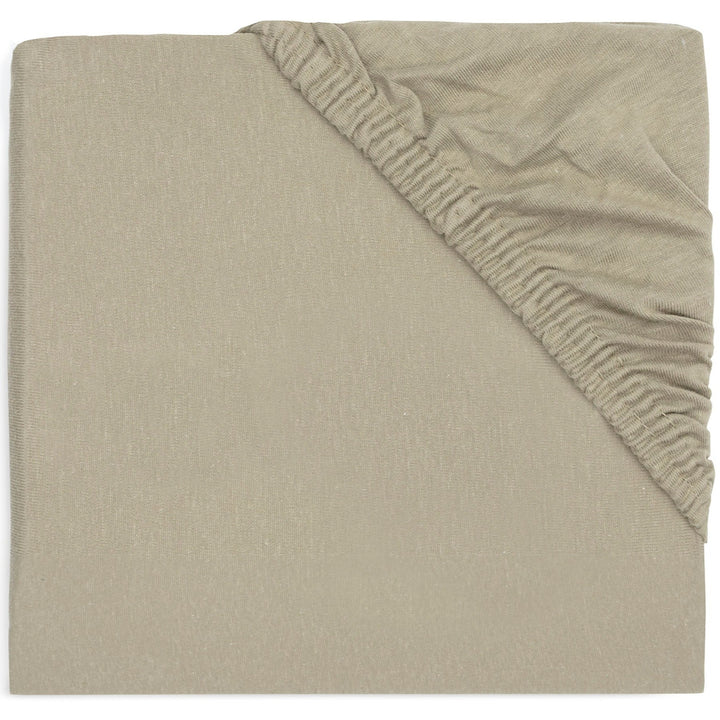 Jollein -  Fitted Sheet 60x120cm - Olive Green - Mabel & Fox