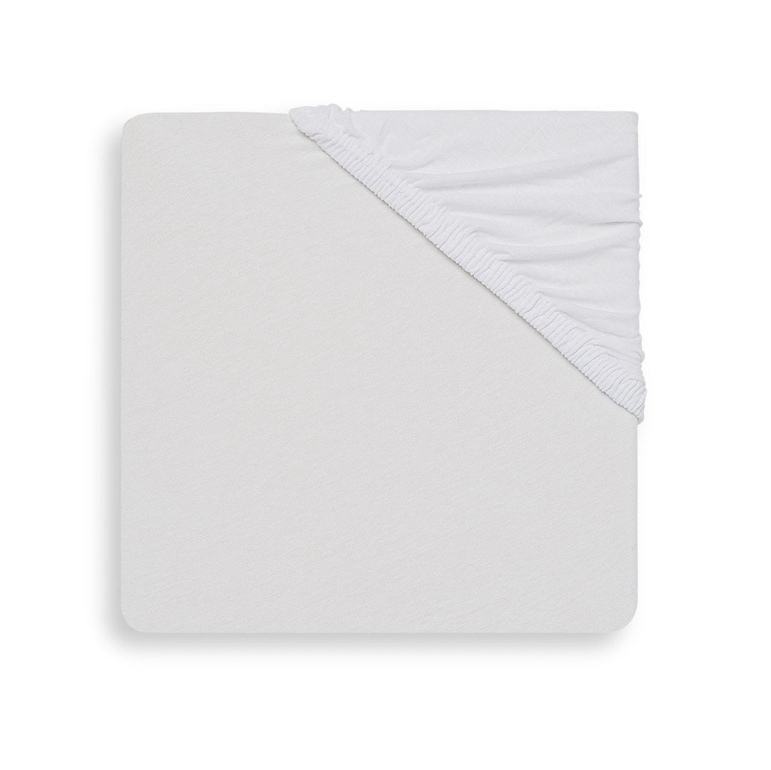 Jollein - Fitted Sheet 70x140cm - White - Mabel & Fox