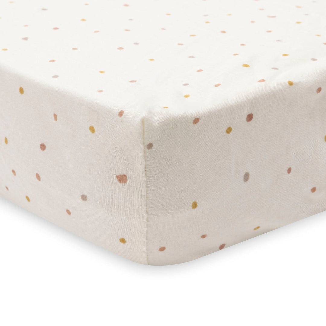 Jollein - Fitted Sheet Jersey 60x120cm - Kangaroots - Mabel & Fox