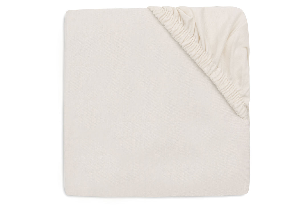 Jollein - Fitted Sheet Jersey 60x120cm - Oatmeal - Mabel & Fox