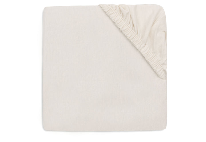 Jollein - Fitted Sheet Jersey 60x120cm - Oatmeal - Mabel & Fox