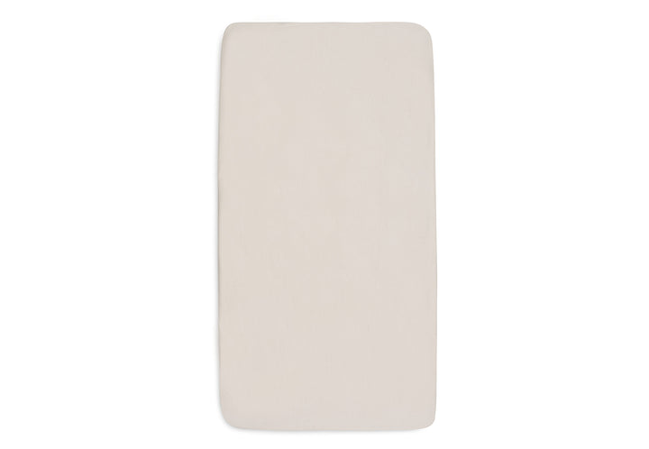 Jollein - Fitted Sheet Jersey 60x120cm - Oatmeal/Sand - 2 Pack - Mabel & Fox