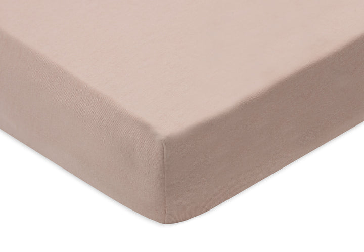 Jollein - Fitted Sheet Jersey 70/75x140/150cm - Wild Rose/Ivory - 2 Pack - Mabel & Fox