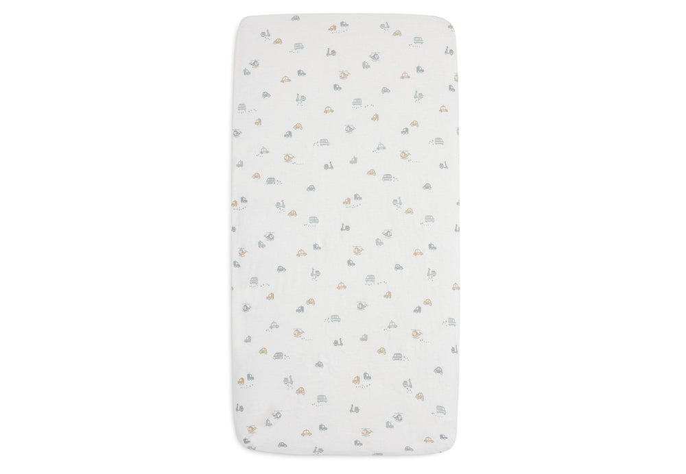 Jollein -  Fitted Sheet Jersey 70x140cm - On The Go - Mabel & Fox