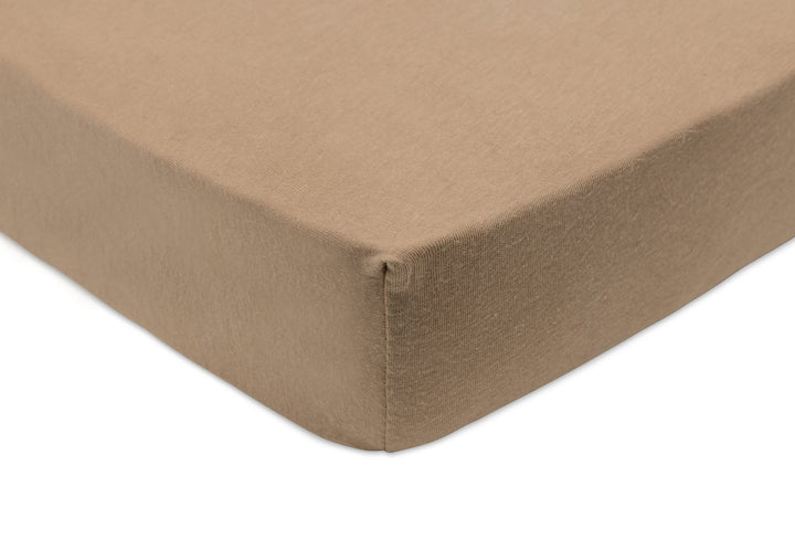 Jollein - Fitted Sheet Jersey 70x140cm - Wild Rose/Biscuit - 2 Pack - Mabel & Fox