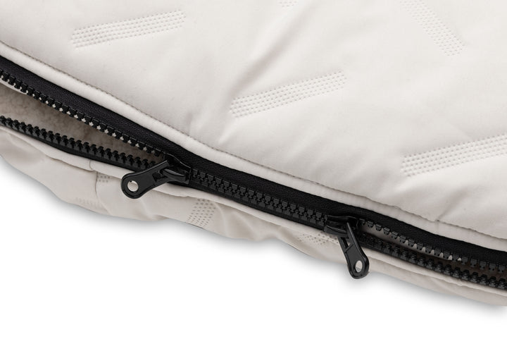 Jollein - Footmuff - Embossed - Sand - Mabel & Fox