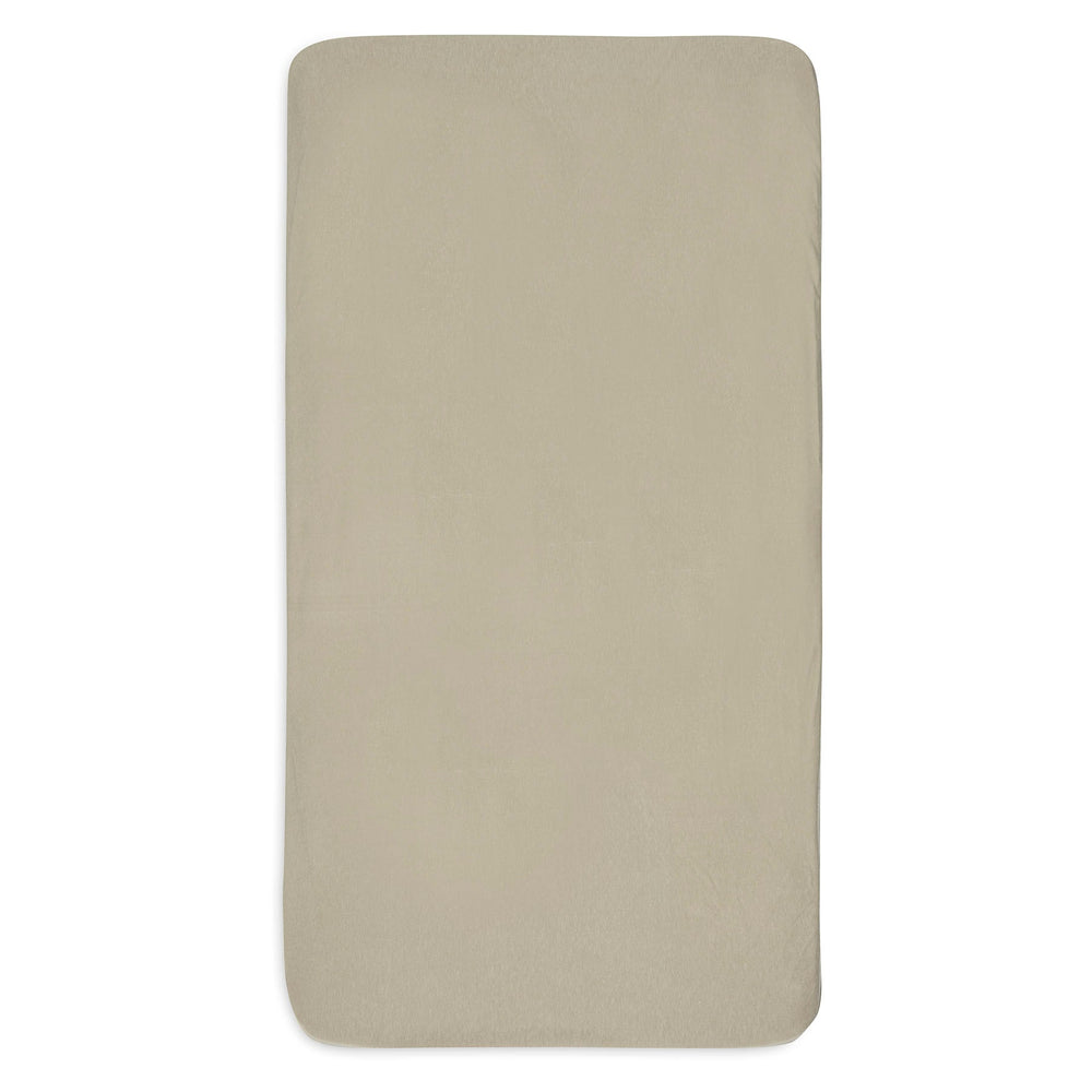 Jollein - Jersey Fitted Sheet 60 x 120cm - Olive Green (2 pack) - Mabel & Fox