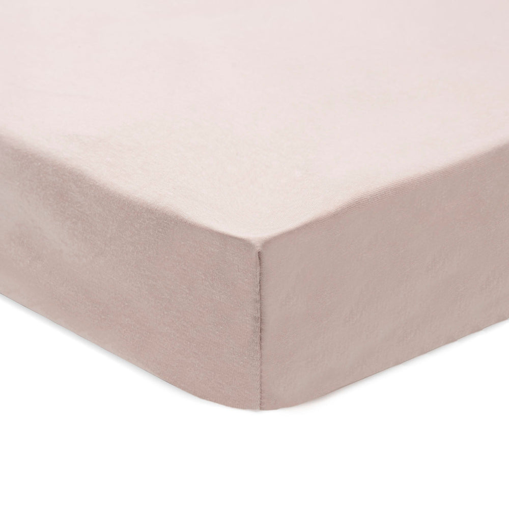 Jollein - Jersey Fitted Sheet 70x140 / 75 x 150cm - Wild Rose - Mabel & Fox