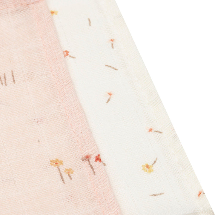 Jollein - Mouth Cloth Muslin 31x31cm - Pretty Picnic - 3 Pack - Mabel & Fox