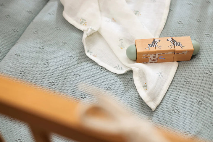 Jollein - Muslin Mouth Cloth 31 x 31cm - Lovely Birds (3 Pack) - Mabel & Fox