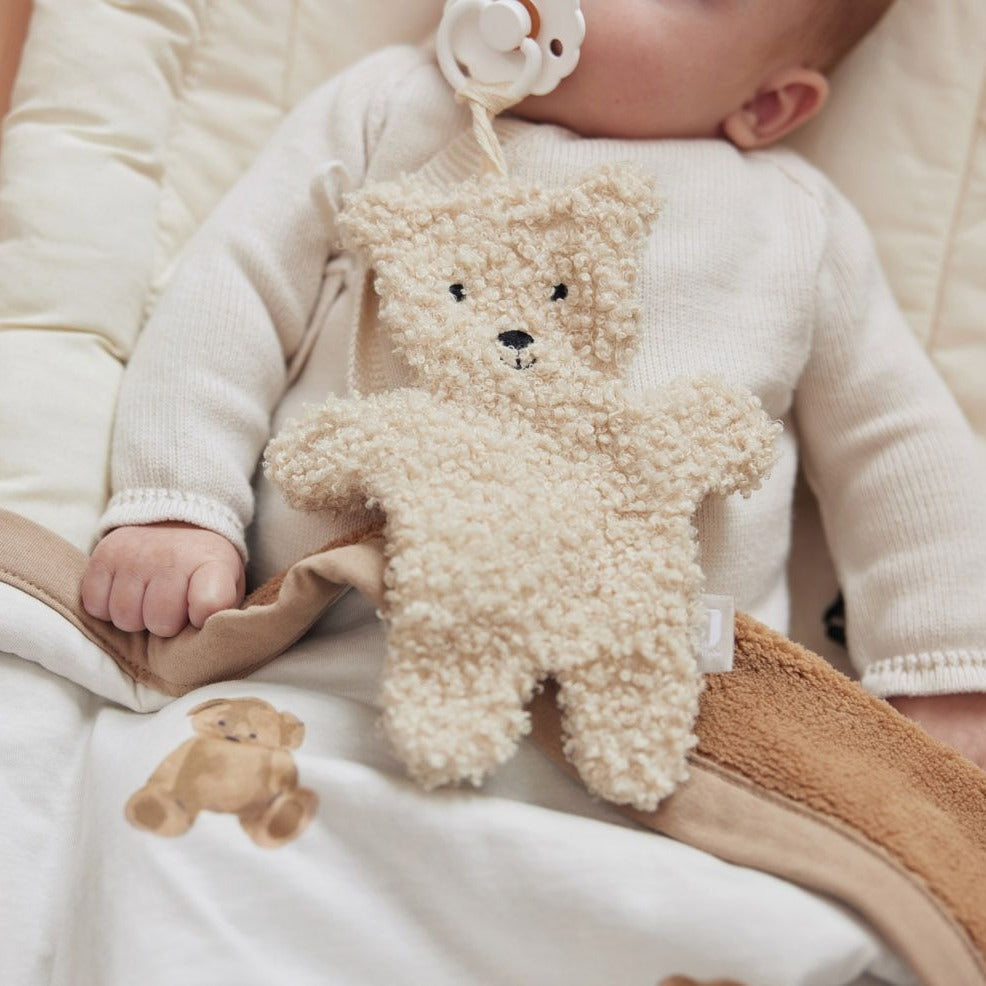 Jollein - Pacifier Cloth - Teddy Bear - Natural - Mabel & Fox