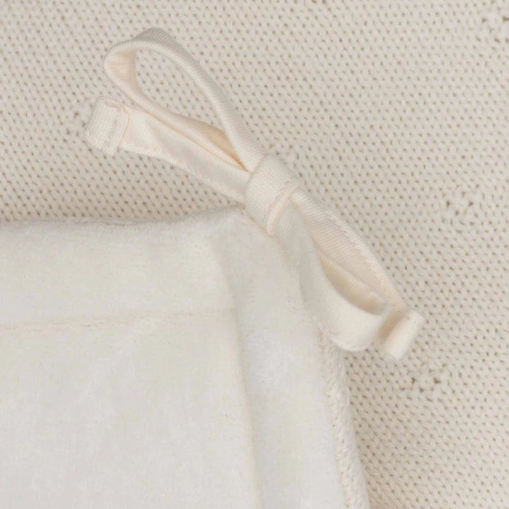 Jollein - Playpen Bumper-  Cosy Knit - Ivory - 183 x 30 cm - Mabel & Fox