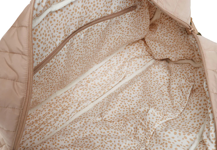 Jollein - Puffed Moos Diaper Bag - Biscuit - Mabel & Fox