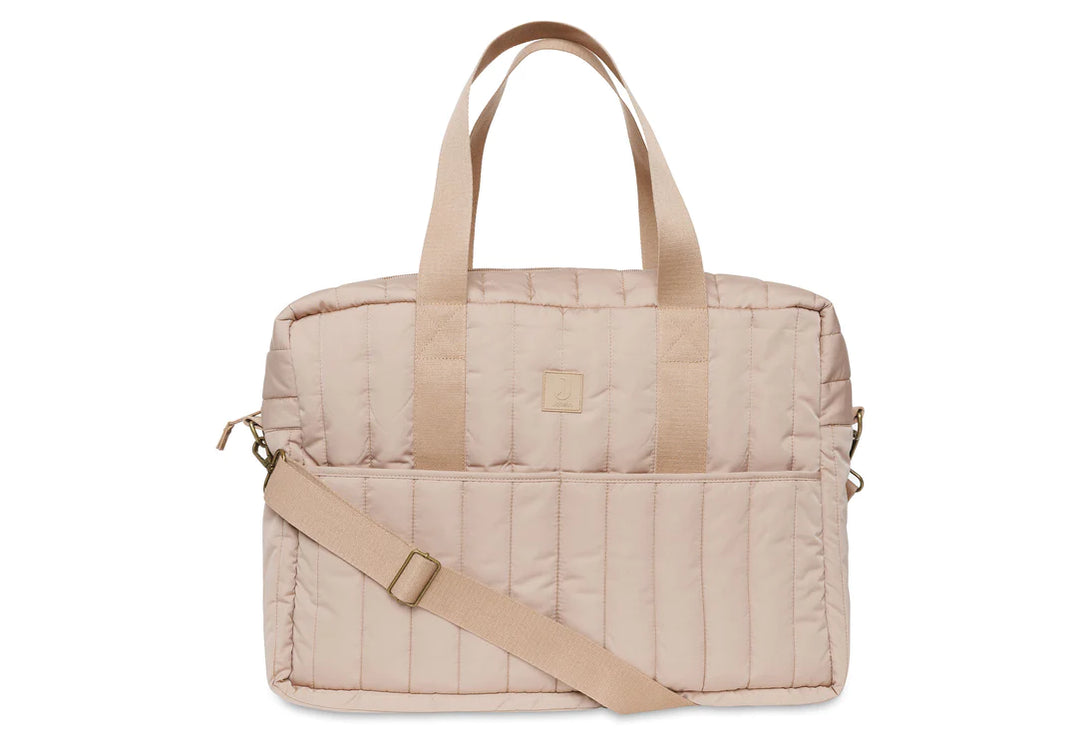 Jollein - Puffed Moos Diaper Bag - Biscuit - Mabel & Fox