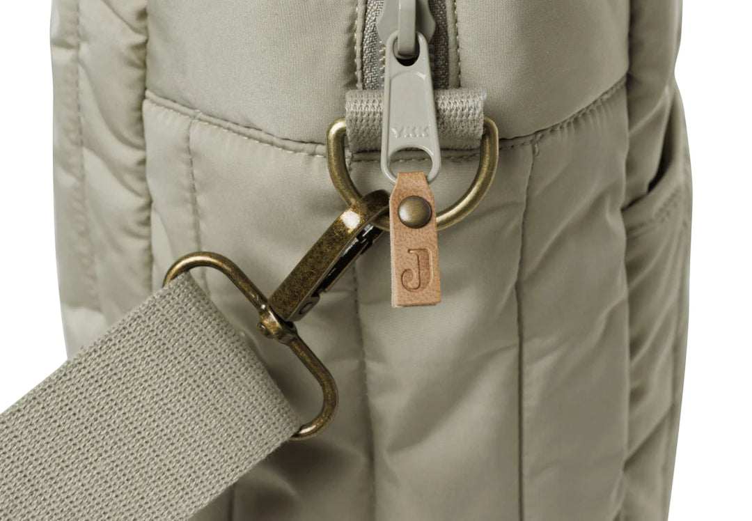 Jollein - Puffed Moos Diaper Bag - Olive Green - Mabel & Fox