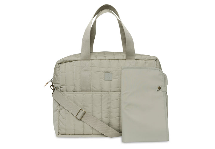 Jollein - Puffed Moos Diaper Bag - Olive Green - Mabel & Fox