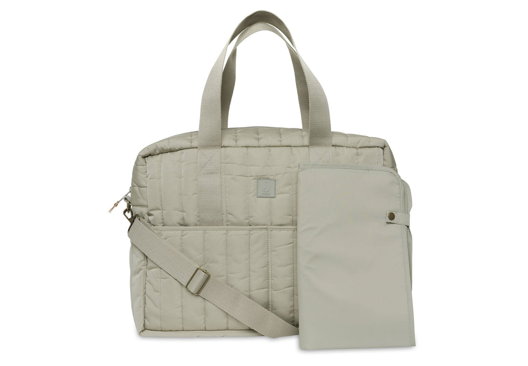 Jollein - Puffed Moos Diaper Bag - Olive Green - Mabel & Fox