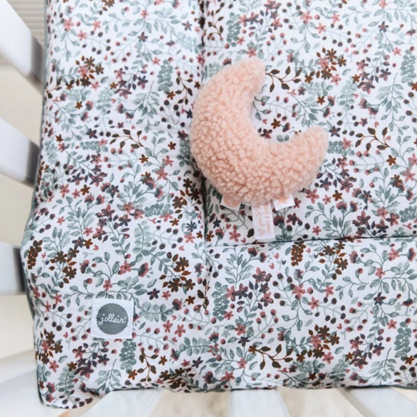 Jollein - Rattle Moon - Pale Pink - Mabel & Fox