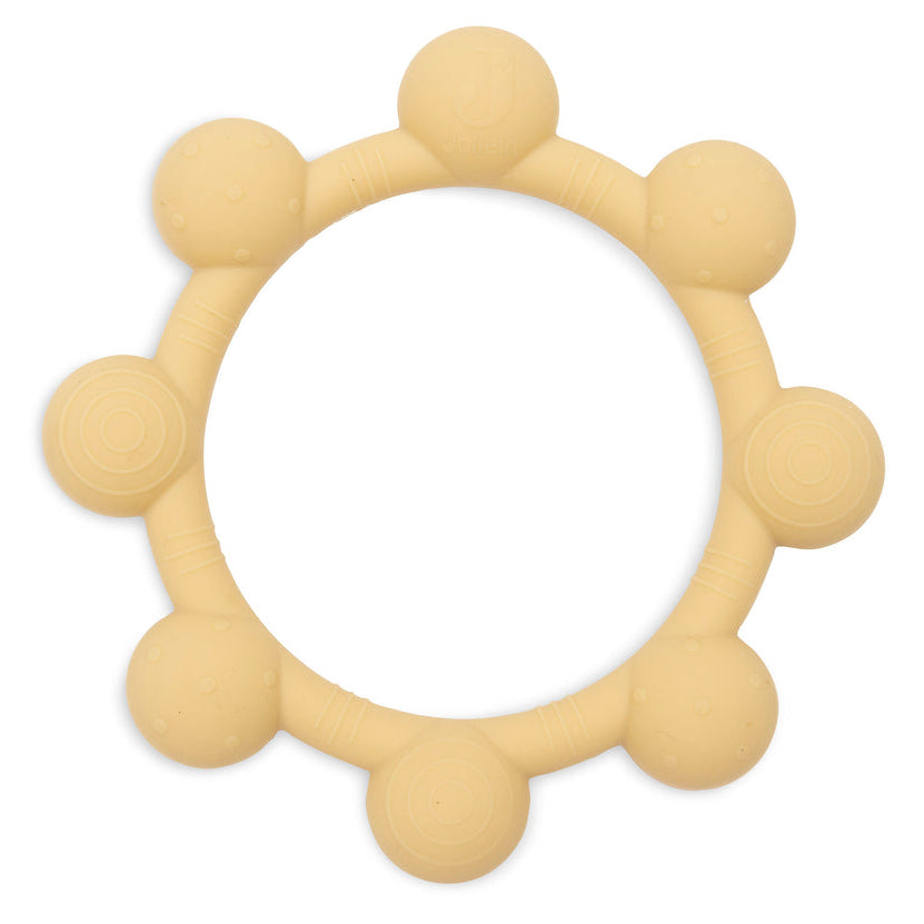 Jollein - Silicone Teething Ring - Sun - Mabel & Fox