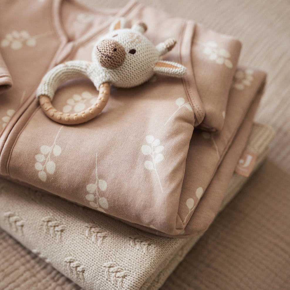 Jollein - Sleeping Bag with Removable Sleeves - Twig Wild Rose - Mabel & Fox