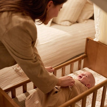 Jollein - Sleeping Bag Wrapper - 0-3 Months - Ajour - Biscuit - Mabel & Fox