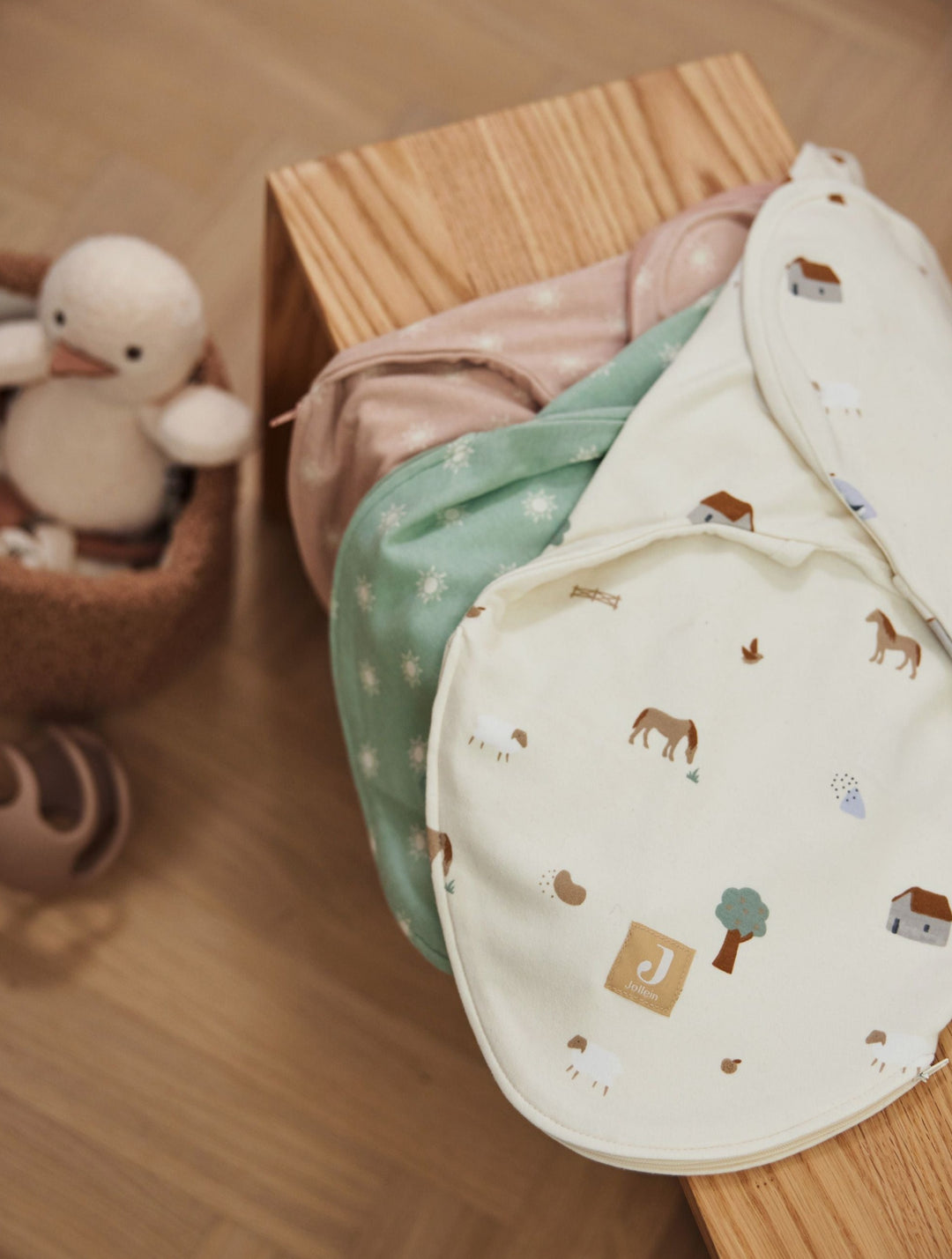 Jollein - Sleeping Bag Wrapper - 0-3months - Farm - Mabel & Fox