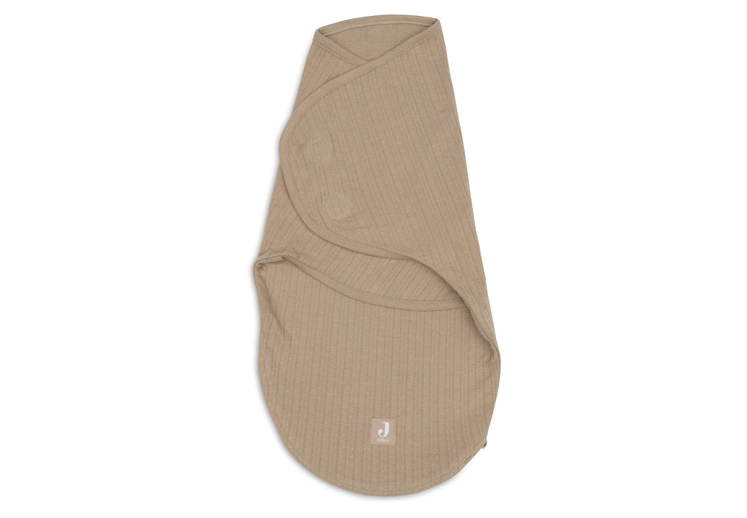 Jollein - Sleeping Bag Wrapper - 0-3 Months - Ajour - Biscuit - Mabel & Fox