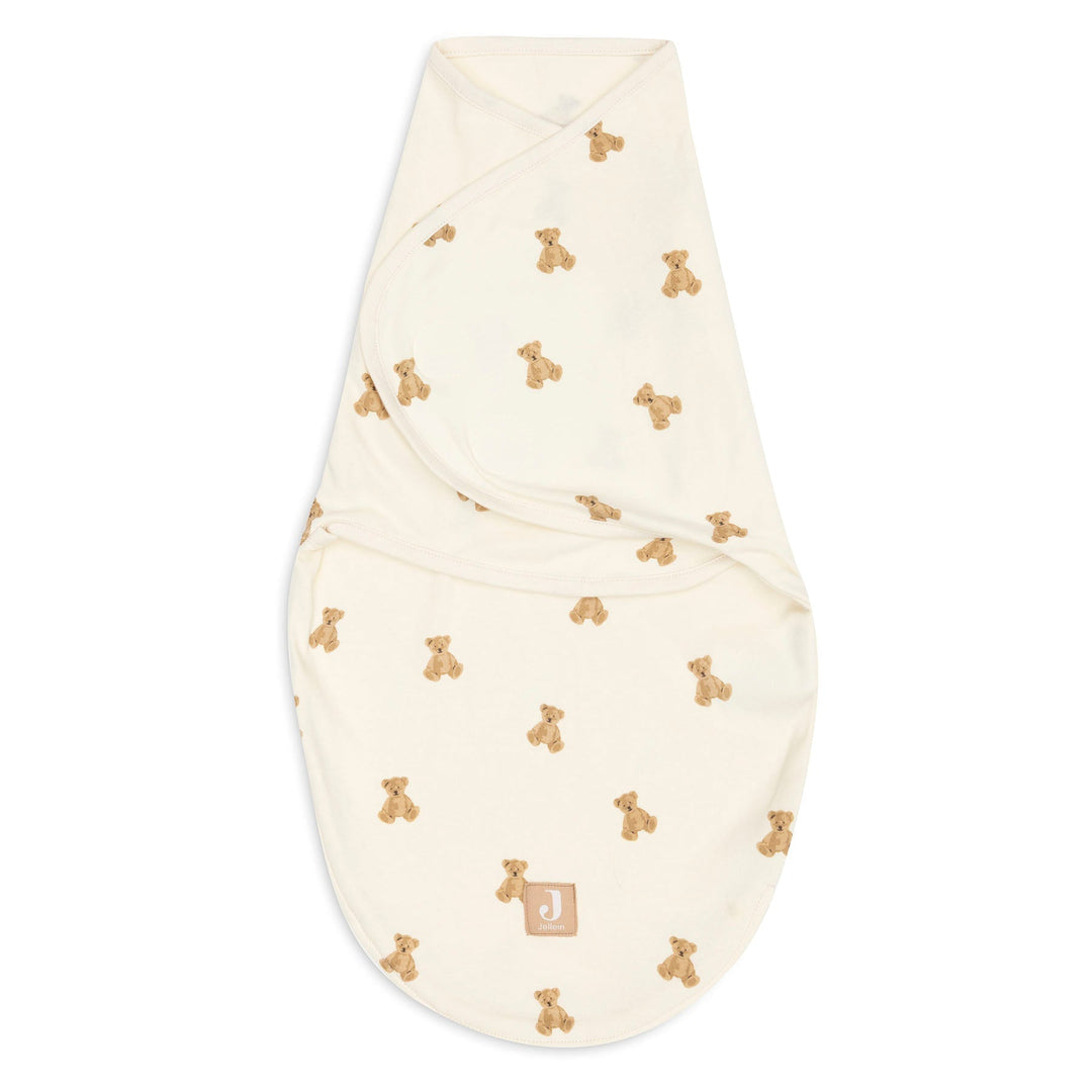 Jollein - Sleeping Bag Wrapper - Mini Teddy Bear (0-3m) - Mabel & Fox
