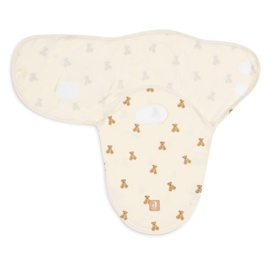 Jollein - Sleeping Bag Wrapper - Mini Teddy Bear (0-3m) - Mabel & Fox