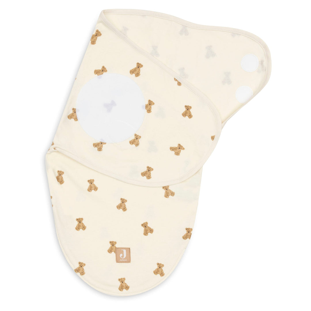 Jollein - Sleeping Bag Wrapper - Mini Teddy Bear (0-3m) - Mabel & Fox