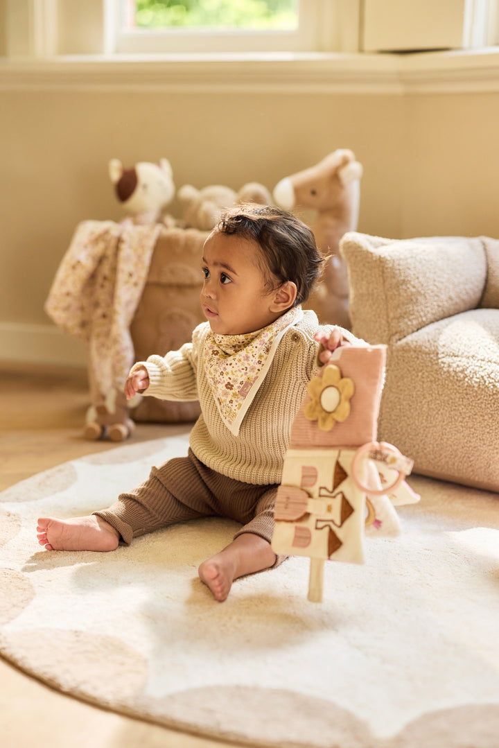 Jollein - Soft Activity Book - Flower Fairies - Mabel & Fox