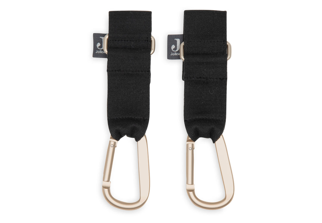 Jollein - Stroller Hooks - Black - Mabel & Fox
