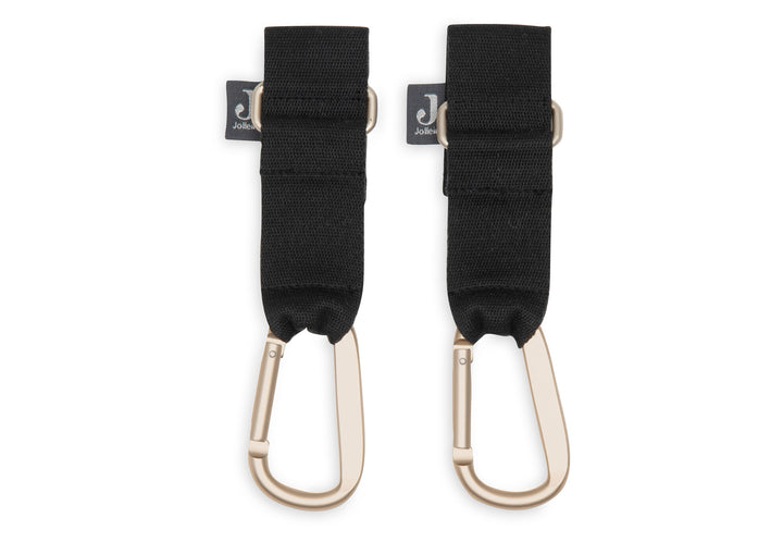 Jollein - Stroller Hooks - Black - Mabel & Fox
