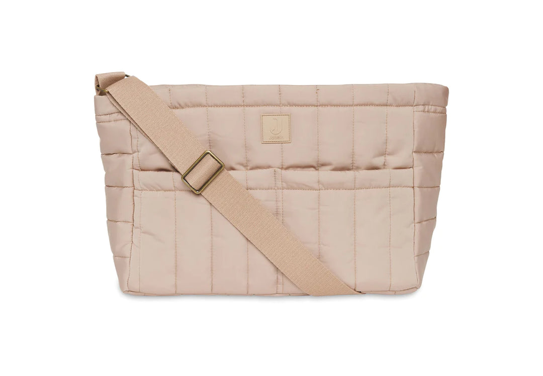 Jollein -Stroller Organiser - Puffed - Biscuit - Mabel & Fox