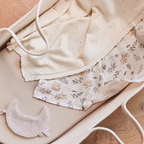 Jollein - Swaddle Muslin 115 x 115cm -Wild Flowers  (2 Pack) - Mabel & Fox